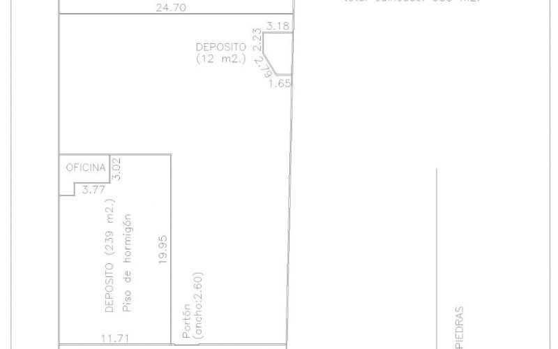 18 de julio pasando Piedras