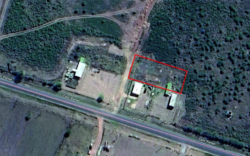 Amplio terreno CAMINO PENSE – Frente a Reductora